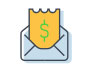 Postage optimization icon to represent Phoenix Innovates status as a USPS Certified Mailer
