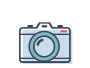 Camera icon to represent design development as one of our marketing services