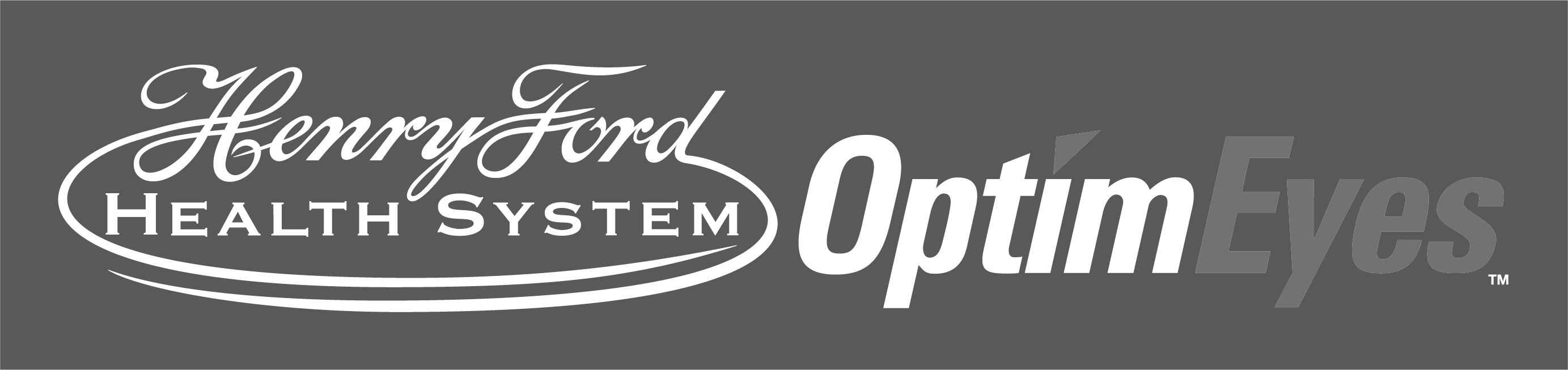 Henry Ford Health System/OptimEyes logo